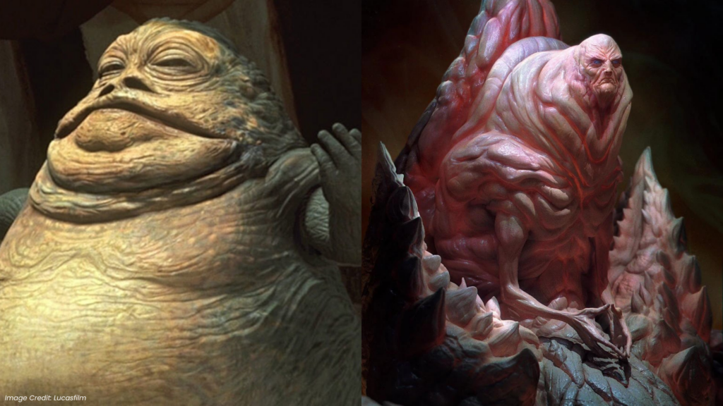 Everything Star Wars Borrowed from Dune - Jabba The Hutt Vs Leto II