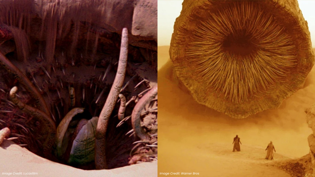 Everything Star Wars Borrowed from Dune - Sarlacc Vs Sandworm