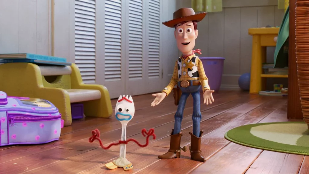 Characters Beginning With F - Forky (Toy Story 4)