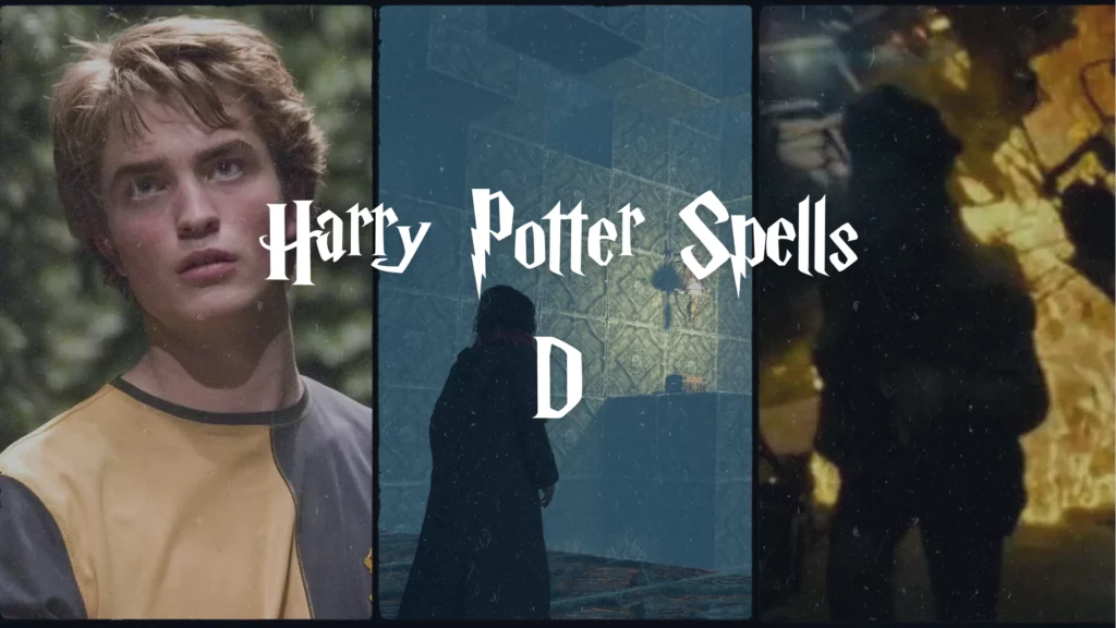 Harry Potter Spells - D