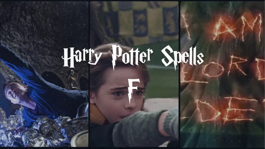 Harry Potter Spells - F