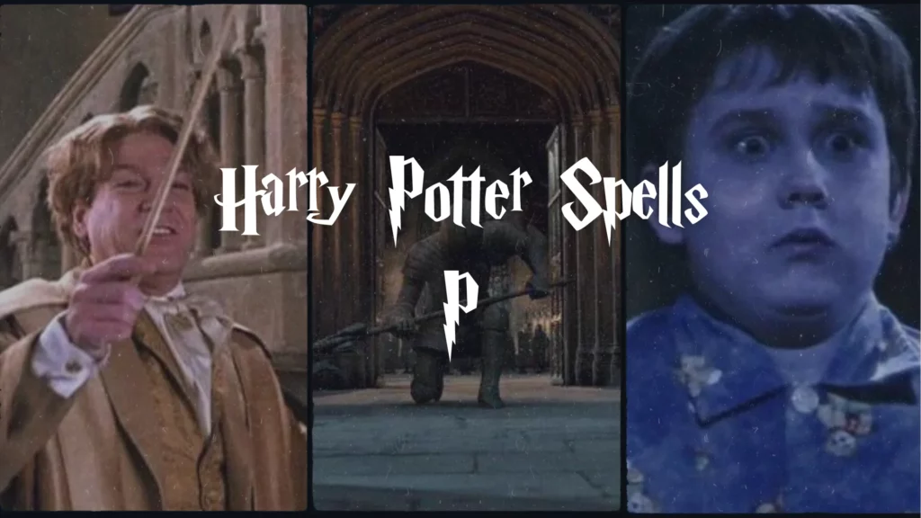 Harry Potter Spells - P