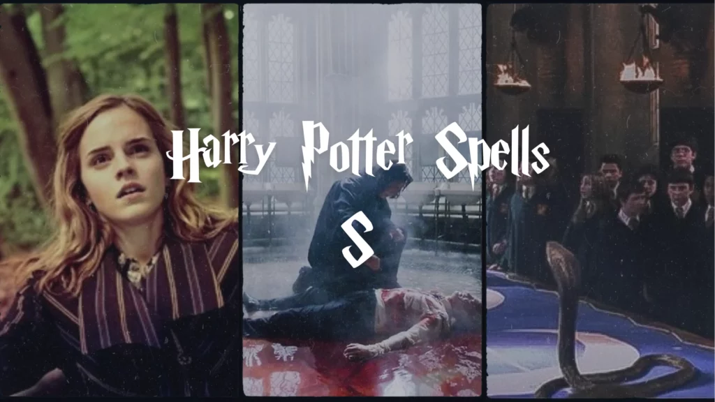 Harry Potter Spells - S