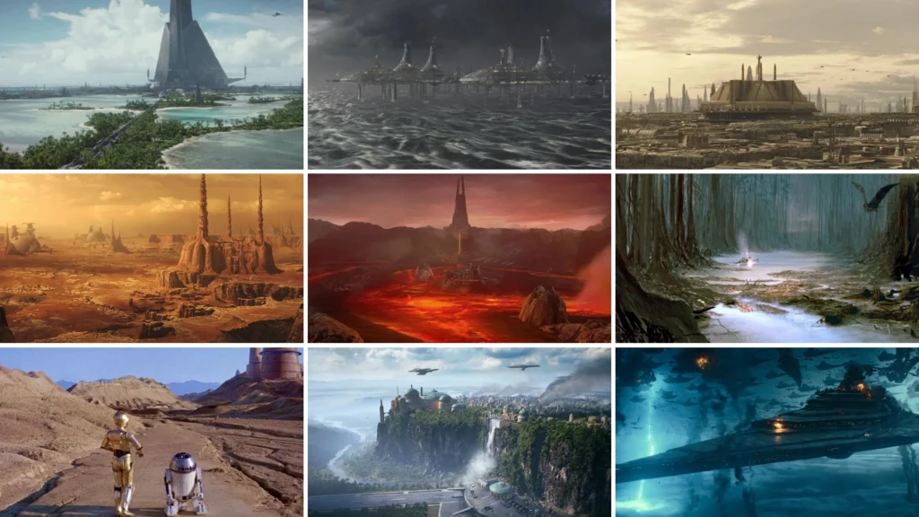 Star Wars Planets