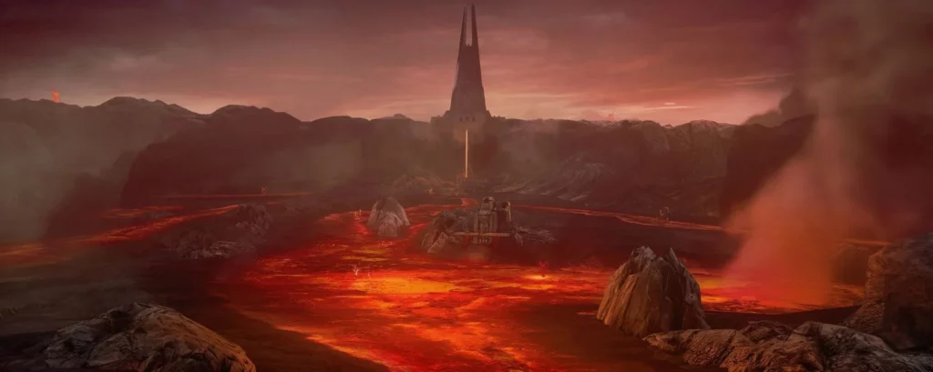 Star Wars Planets - Mustafar