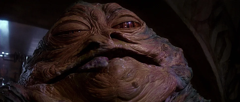 Characters Beginning With J - Jabba The Hutt