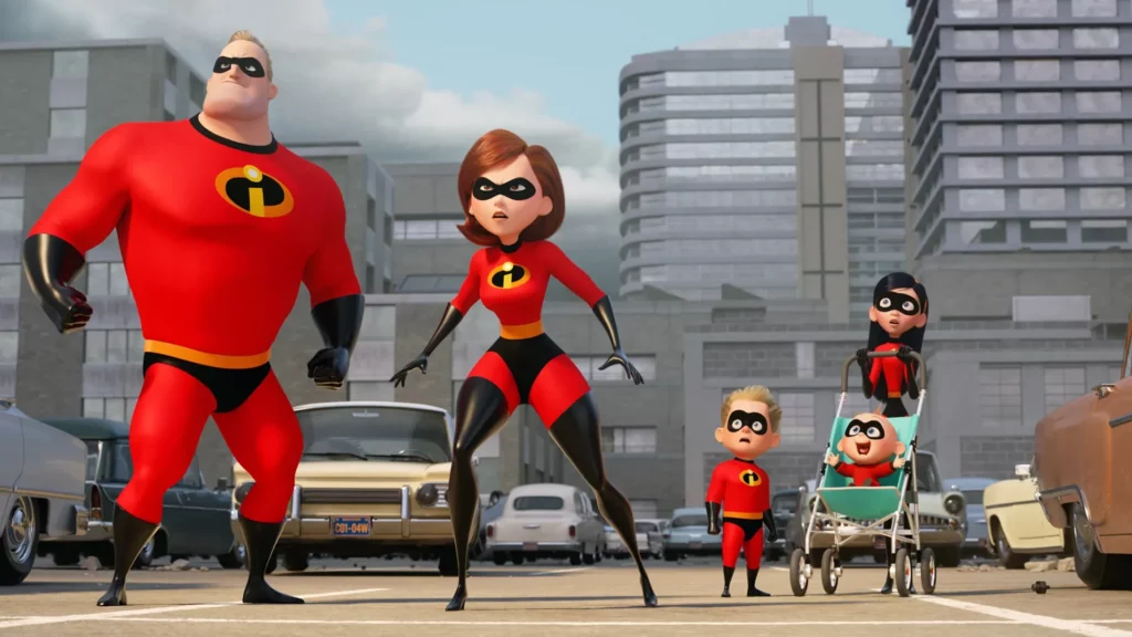 Pixar Movies - Incredibles 2