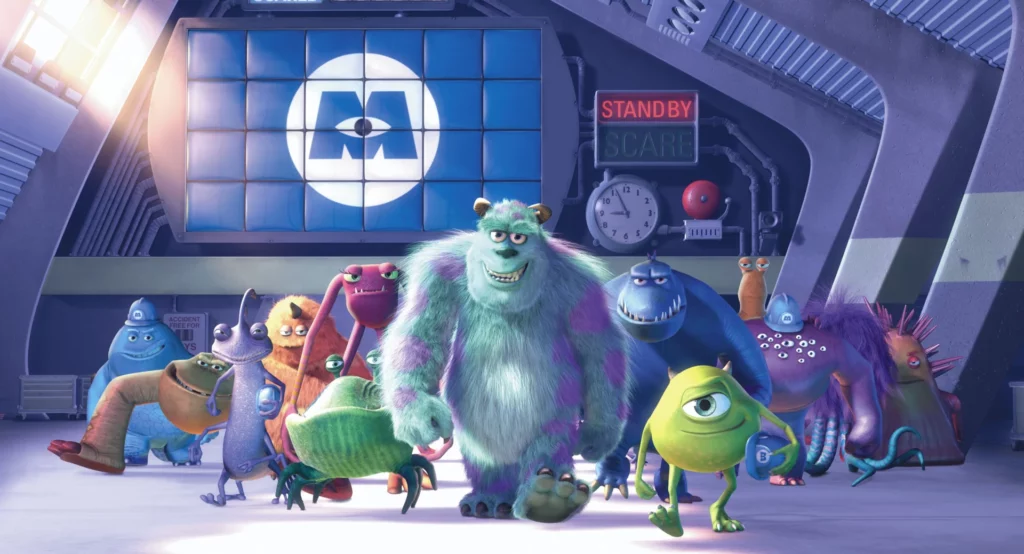 Pixar Movies - Monsters Inc