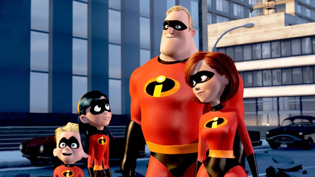 Pixar Movies - The Incredibles