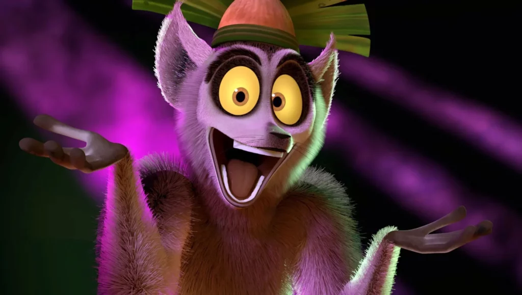 Characters Beginning With K - King Julien